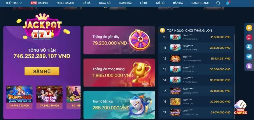 Hình ảnh game bắn cá giải trí với đồ họa sống động